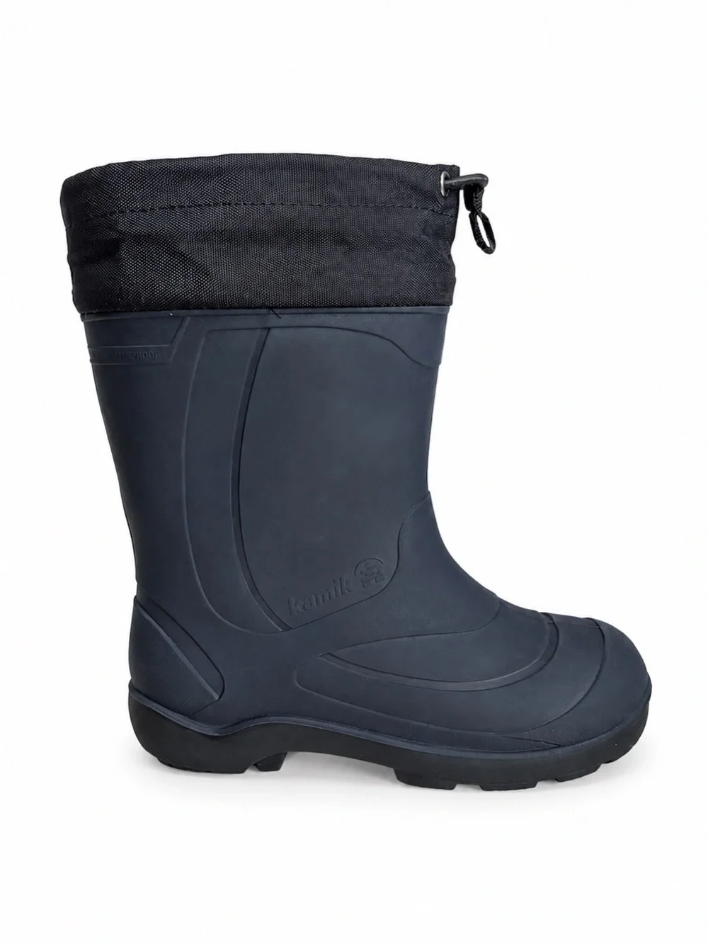 Kamik Kids Snobuster Waterproof Insulated Winter Snow Boots Navy Blue Size 13